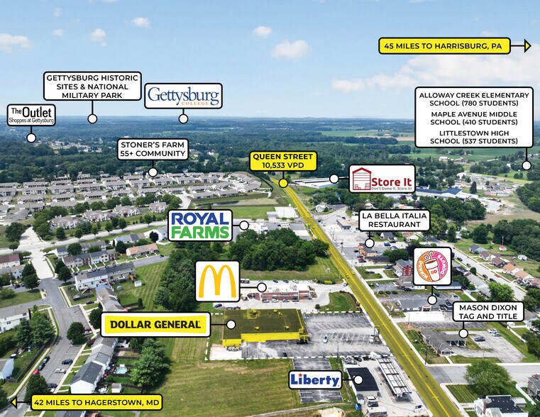 410 N Queen St, Littlestown, PA à vendre - Photo de l’immeuble – Image 2 sur 7