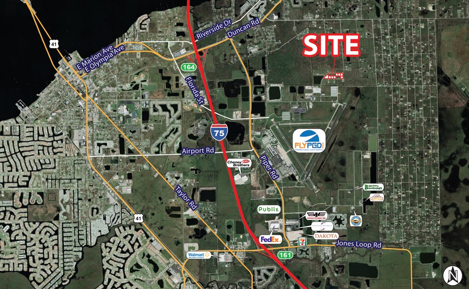 6961 Commerce Pky, Punta Gorda, FL à vendre - Aérien – Image 3 sur 3