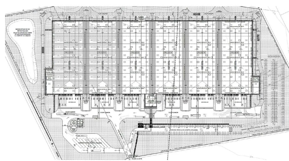 Industriel/Logistique dans Croixrault à louer - Plan d’étage – Image 3 sur 4