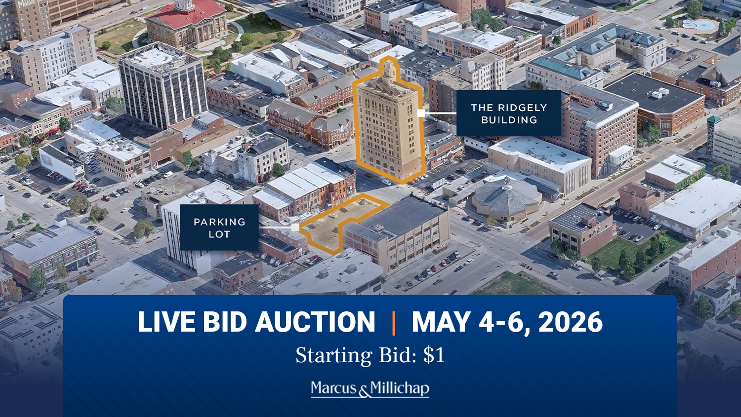 500 E Monroe St, Springfield, IL à vendre Photo principale– Image 1 sur 8