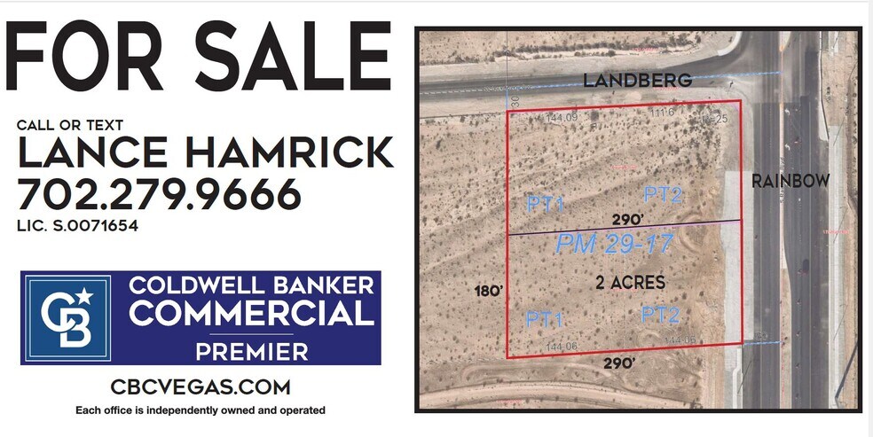Terrain dans Las Vegas, NV à vendre - Plan de site – Image 2 sur 5