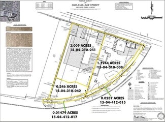 Plus de détails pour 3100 W Lake St, Melrose Park, IL - Terrain à louer