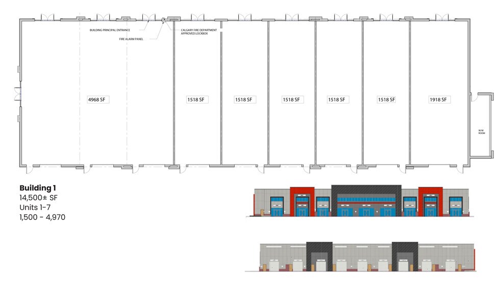 5126 126 Ave Se, Calgary, AB à louer - Plan d’étage – Image 3 sur 9