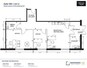 400 W Main St, Babylon, NY à louer Plan d’étage– Image 1 sur 1