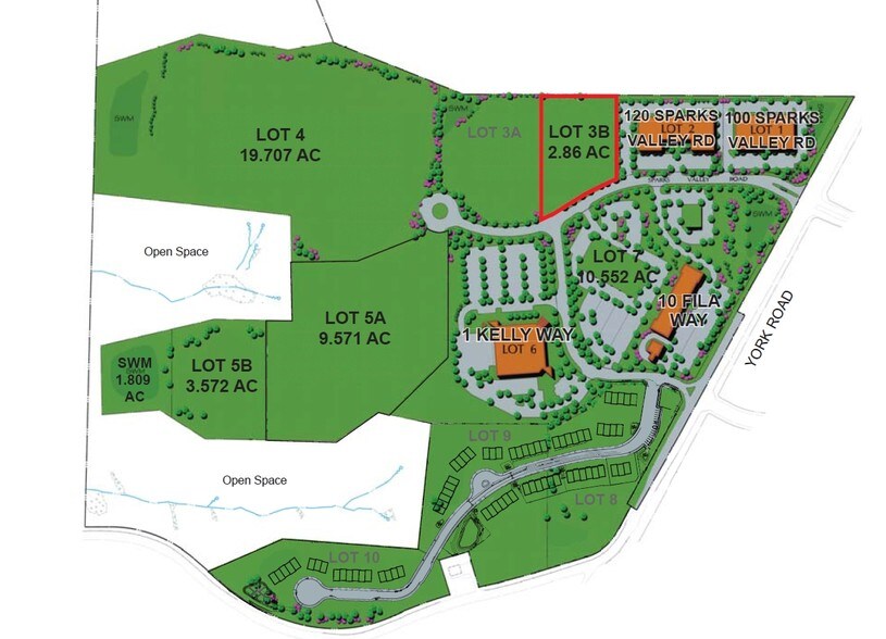 140 Sparks Valley Rd, Sparks, MD à vendre - Plan de site – Image 2 sur 5