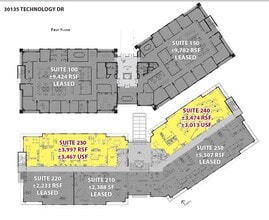 30111 Technology Dr, Murrieta, CA à louer Plan d’étage– Image 1 sur 1