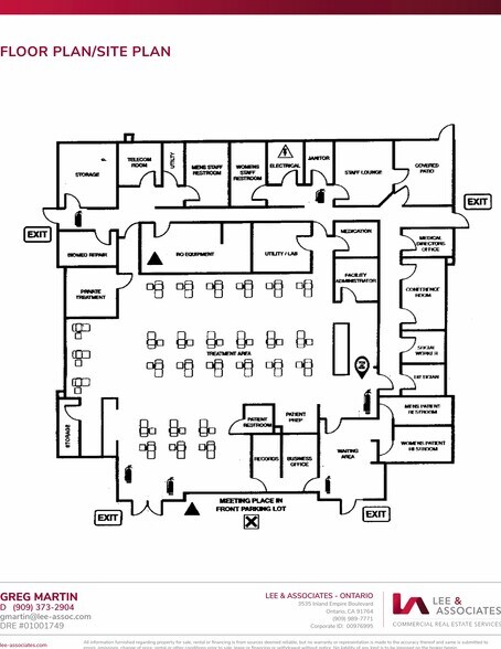 17590 Foothill Blvd, Fontana, CA à vendre - Plan d’étage – Image 2 sur 3