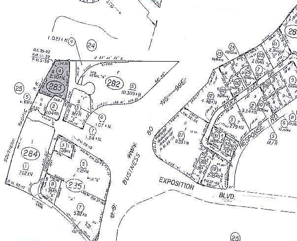 1805 Tribute Rd, Sacramento, CA à louer - Plan cadastral – Image 2 sur 16