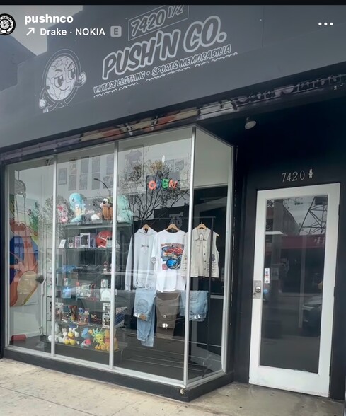 7410 Melrose Ave, Los Angeles, CA à louer - Photo de l’immeuble – Image 2 sur 2