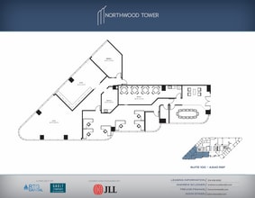 5757 Alpha Rd, Dallas, TX à louer Plan d’étage– Image 1 sur 1