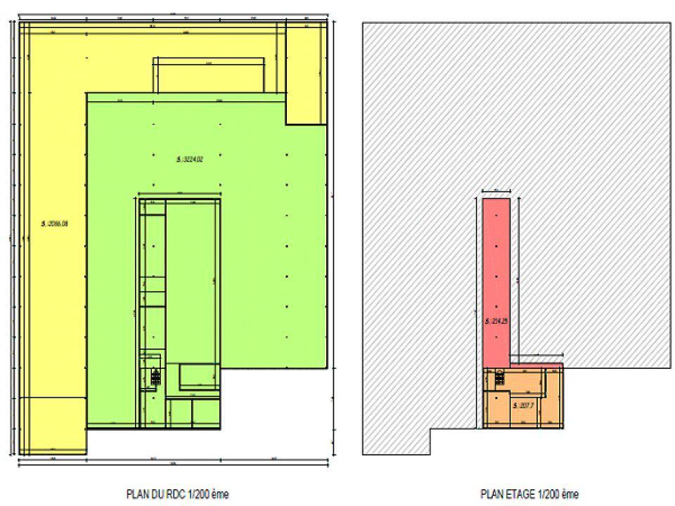 Local d’activités dans Brive-la-Gaillarde à louer Plan d’étage– Image 1 sur 3