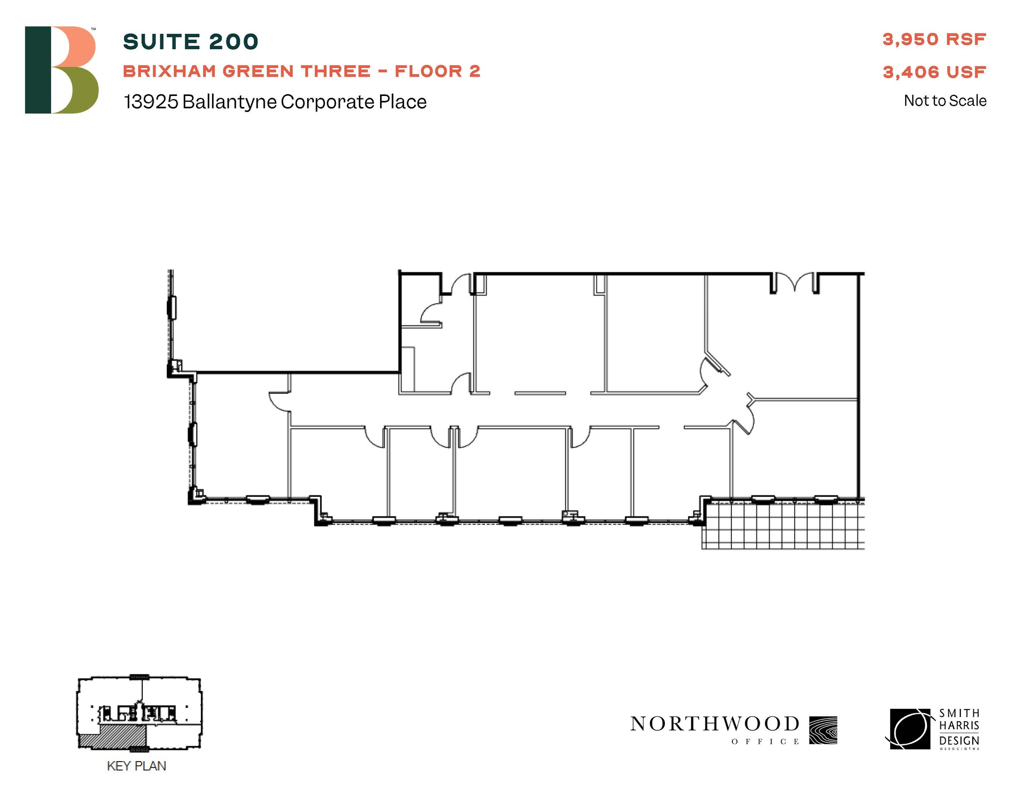 13925 Ballantyne Corporate Pl, Charlotte, NC à louer Plan d’étage– Image 1 sur 1