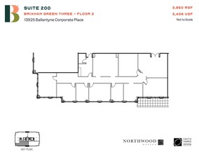 13925 Ballantyne Corporate Pl, Charlotte, NC à louer Plan d’étage– Image 1 sur 1