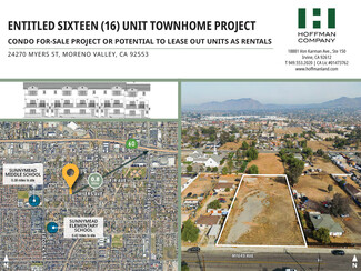 Plus de détails pour 24270 Myers Ave, Moreno Valley, CA - Terrain à vendre