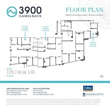 3900 E Camelback Rd, Phoenix, AZ à louer Plan d’étage– Image 2 sur 2
