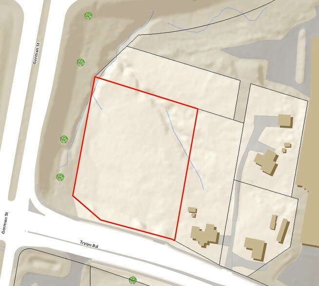 3712 Tryon Rd, Raleigh, NC à vendre - Plan cadastral – Image 2 sur 3