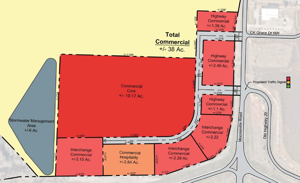 0 Mooresville Rd. Rd, Mooresville, AL à vendre - Plan de site – Image 2 sur 2