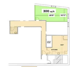 6 Broadway, Beverly, MA à louer Plan d’étage– Image 2 sur 3