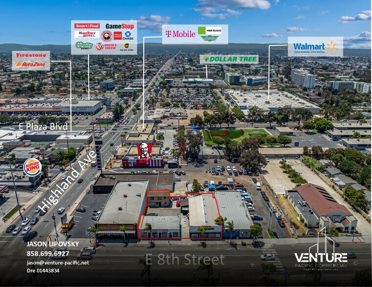 718 E 8th St, National City, CA à vendre - Photo de l’immeuble – Image 2 sur 4
