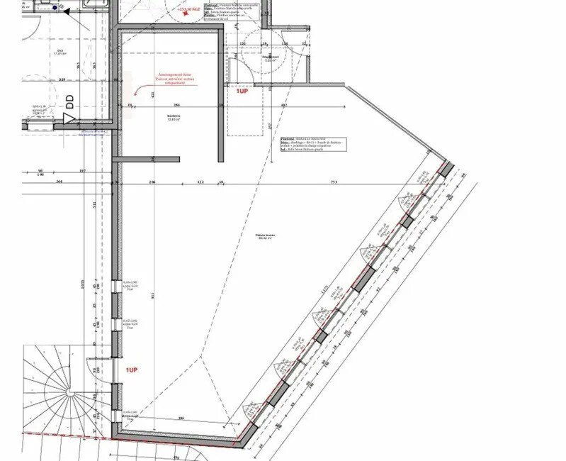 Bureau dans Yvetot à vendre Plan d’étage– Image 1 sur 3