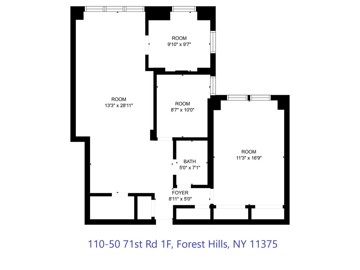 11050 71st Rd, Forest Hills, NY 11375 - Lot F -  - Plan d’étage - Image 1 of 1