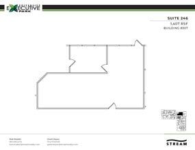 301 McCullough Dr, Charlotte, NC à louer Plan d’étage– Image 1 sur 1