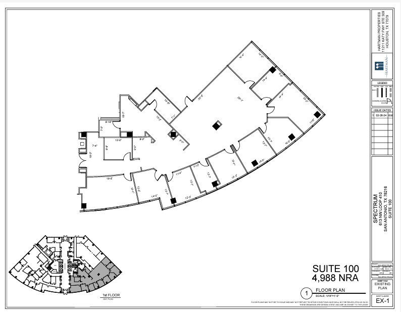 613 NW Loop 410, San Antonio, TX à louer Plan d’étage– Image 1 sur 1