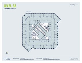 1301 McKinney St, Houston, TX à louer Plan d’étage– Image 1 sur 1
