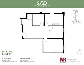 2720 S River Rd, Des Plaines, IL à louer Plan d’étage– Image 1 sur 1