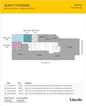 801 N Quincy St, Arlington, VA à louer Plan d’étage– Image 1 sur 1