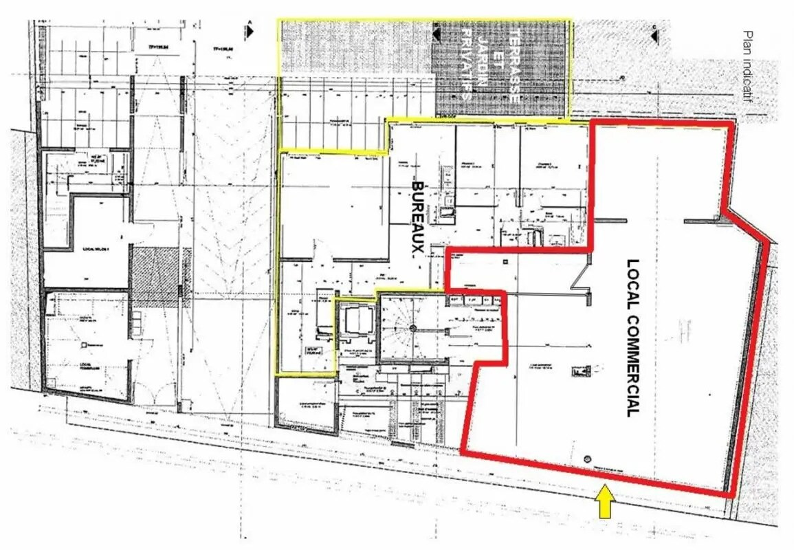Local commercial dans Nancy à vendre Plan d’étage– Image 1 sur 5