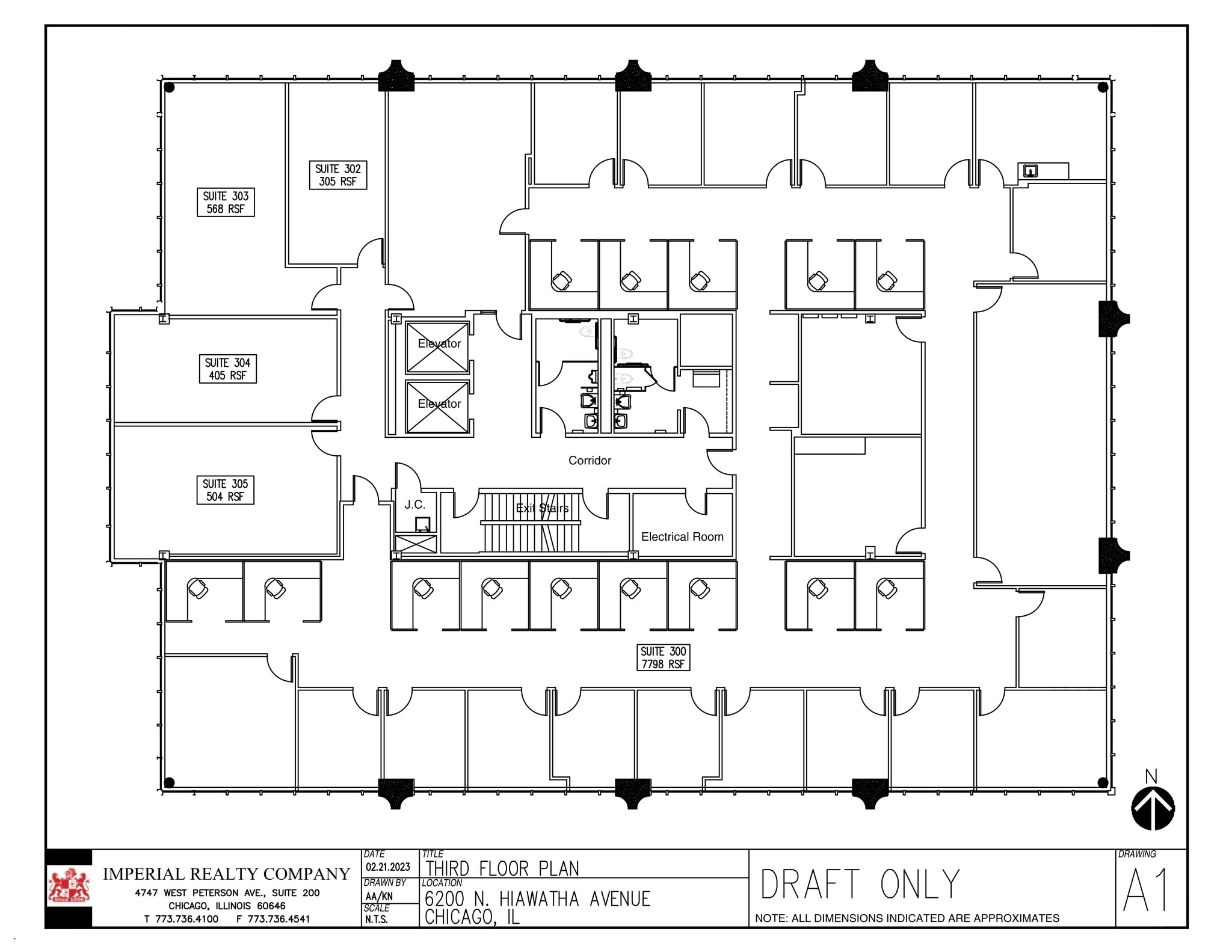 6200 N Hiawatha Ave, Chicago, IL à louer Plan de site– Image 1 sur 2