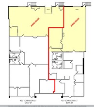 401-445 Sovereign Ct, Ballwin, MO à louer Plan d’étage– Image 2 sur 2