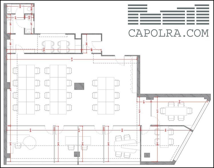 Carrer de Pau Claris, 162-164, Barcelone, Barcelona à vendre - Plan d’étage type – Image 3 sur 3