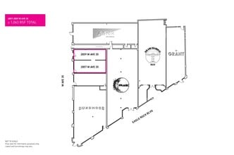 2861 W Avenue 35, Glassell Park, CA à louer Plan d’étage– Image 1 sur 1
