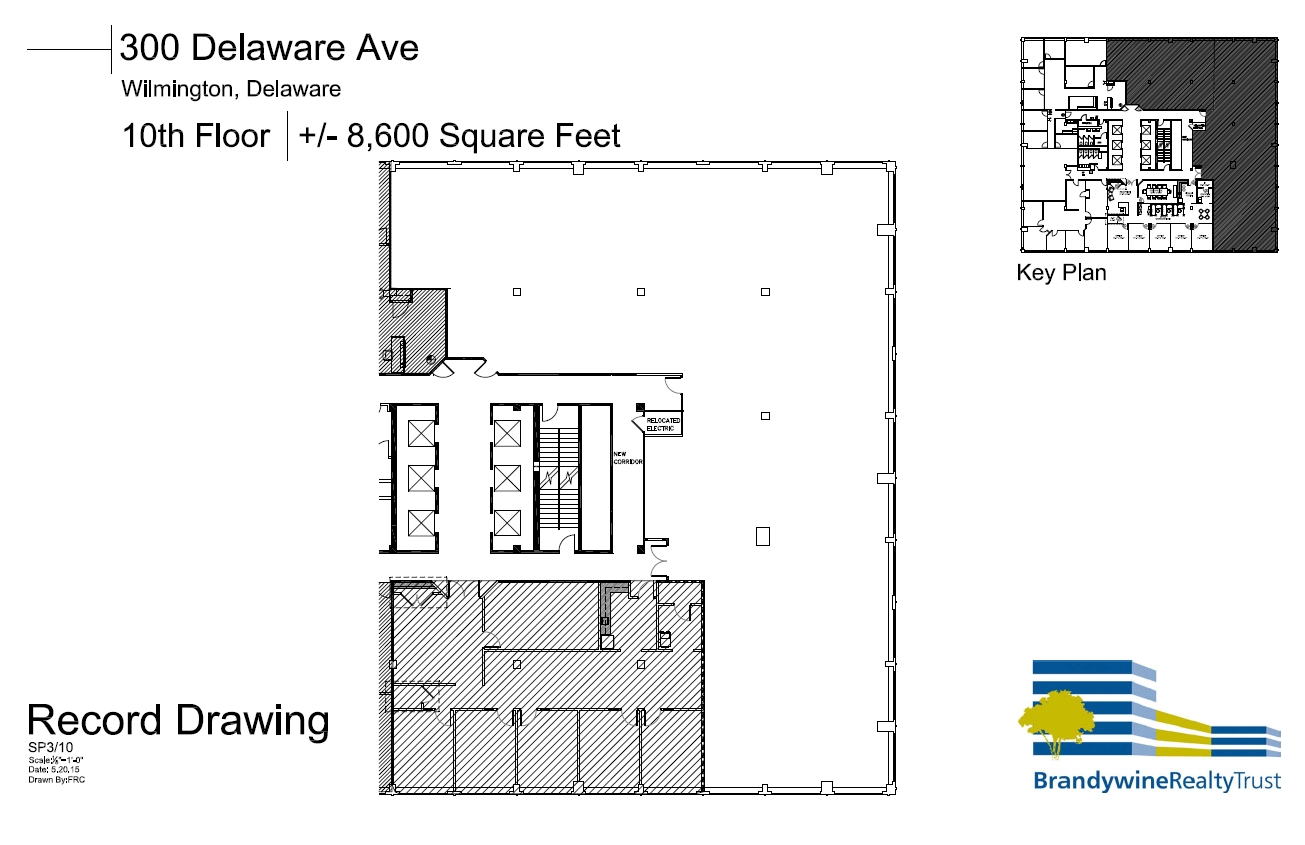 300 Delaware Ave, Wilmington, DE à louer Plan d’étage– Image 1 sur 1