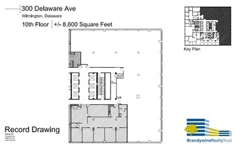 300 Delaware Ave, Wilmington, DE à louer Plan d’étage– Image 1 sur 1