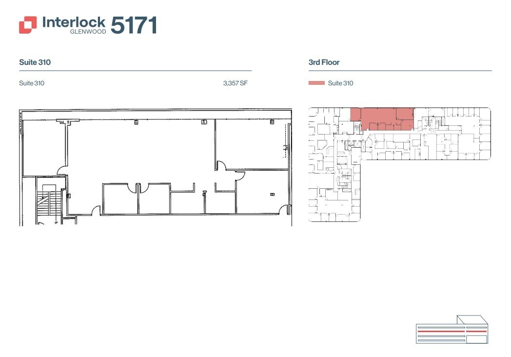 5151 Glenwood Ave, Raleigh, NC à louer Plan d’étage– Image 1 sur 1