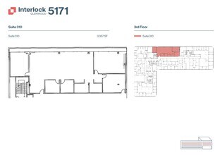 5151 Glenwood Ave, Raleigh, NC à louer Plan d’étage– Image 1 sur 1