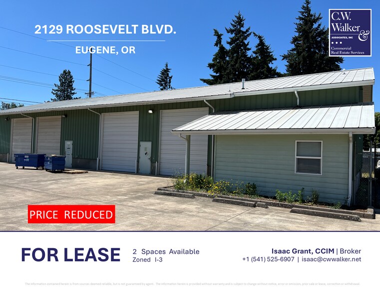 2129 Roosevelt Blvd, Eugene, OR à louer - Photo de l’immeuble – Image 1 sur 3