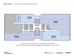 1000 Woodbury Rd, Woodbury, NY à louer Plan d’étage– Image 2 sur 3