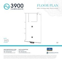 3900 E Camelback Rd, Phoenix, AZ à louer Plan d’étage– Image 1 sur 1