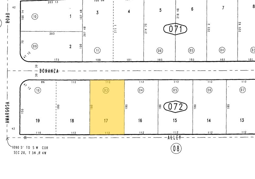 15329 Bonanza Rd, Victorville, CA à louer - Plan cadastral – Image 2 sur 14