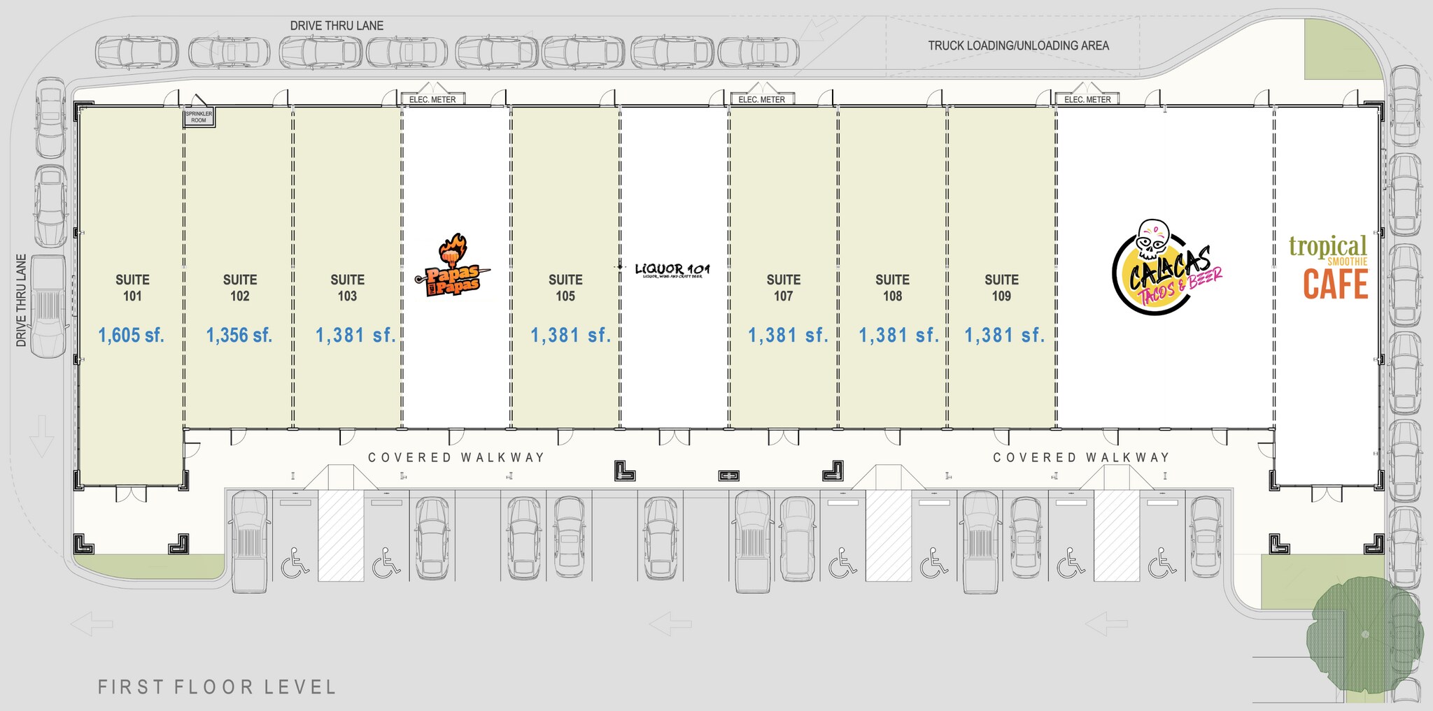 2101 N Cage Blvd, Pharr, TX à louer Plan de site– Image 1 sur 1