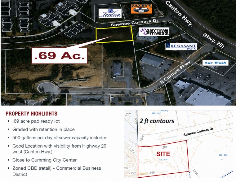 513 Sawnee Corners Blvd, Cumming, GA à vendre - Photo de l’immeuble – Image 2 sur 4