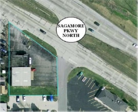 2344 Sagamore Pky N, Lafayette, IN à louer Aérien– Image 2 sur 2