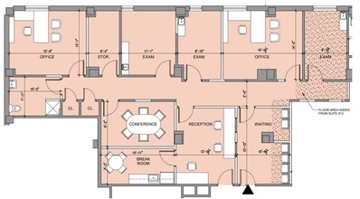 140 Prospect Ave, Hackensack, NJ à louer Plan d’étage– Image 1 sur 1