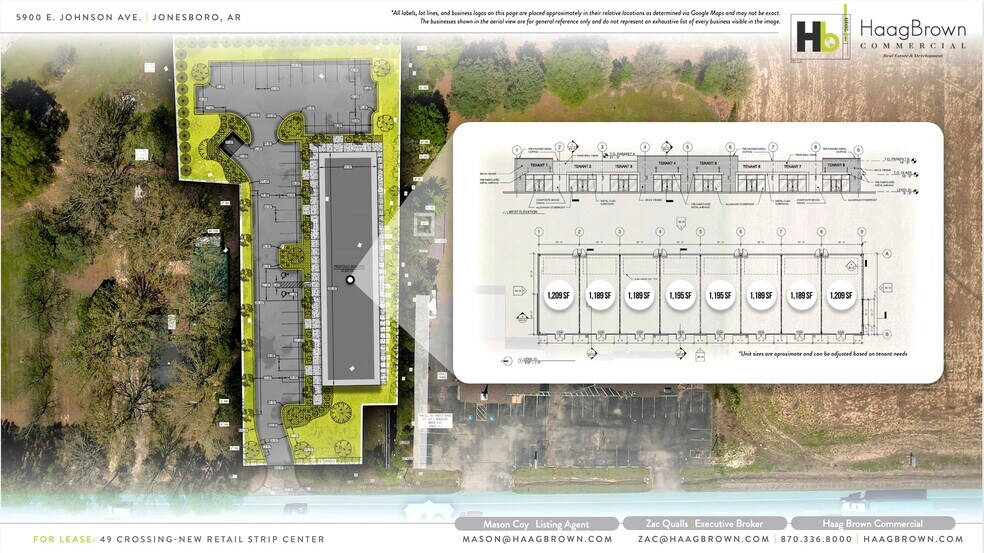 5900 E Johnson Ave, Jonesboro, AR à louer - Plan de site – Image 3 sur 8