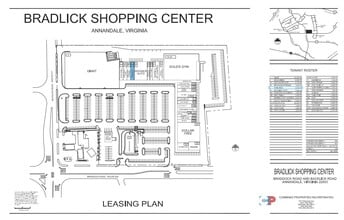 6960 Braddock Rd, Annandale, VA à louer Plan de site– Image 1 sur 1