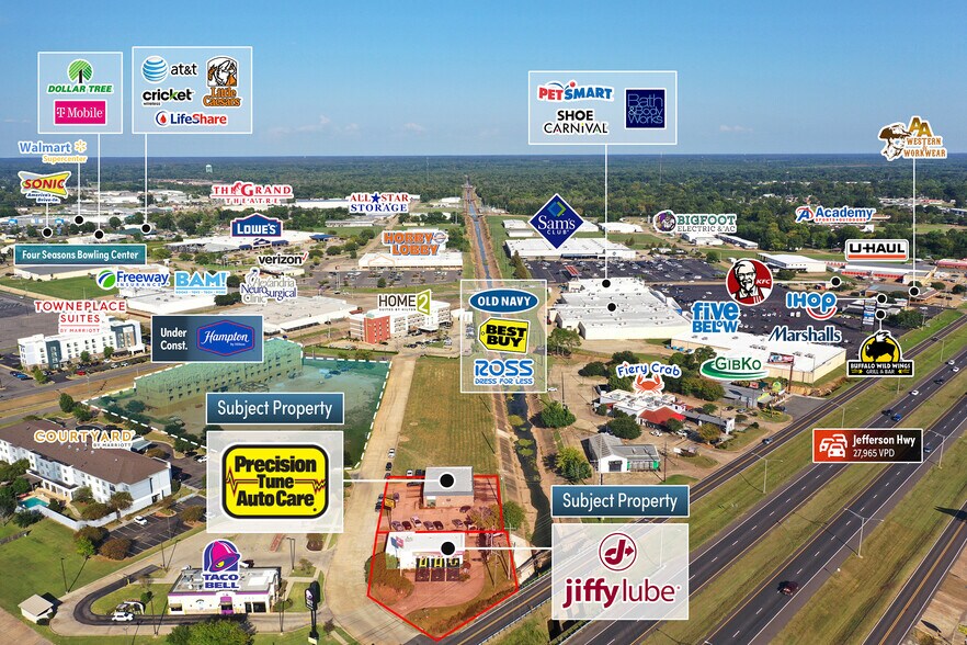 3839 Alexandria Mall Dr, Alexandria, LA à vendre - Photo de l’immeuble – Image 2 sur 5
